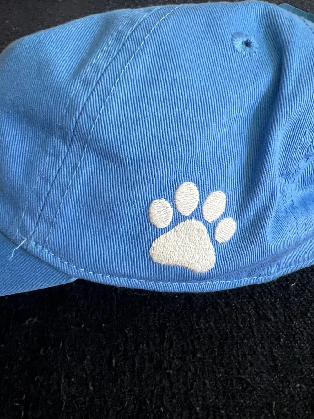 Life Is Good Blue 'DOG MOM' Baseball Cap
